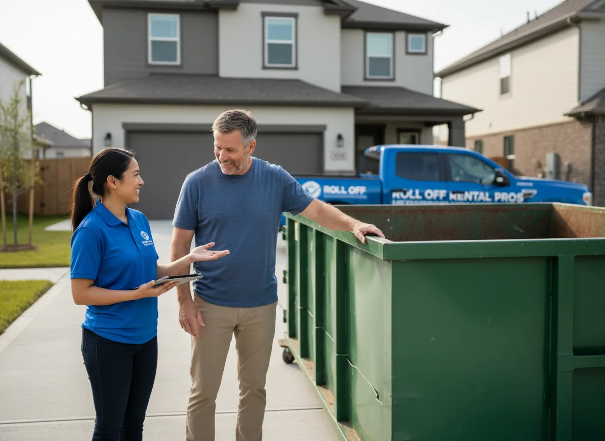 Roll Off Dumpster Rental Hunter, OK FAQs